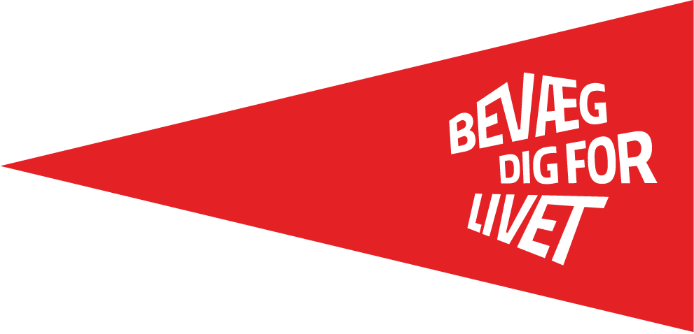 Bevæg dig for livet logo - forside